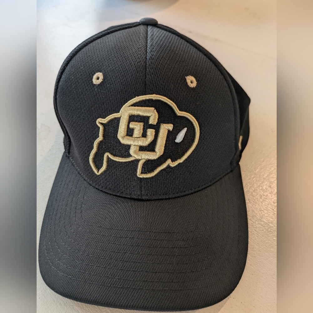 Zephyr Black and Gold Colorado Buffaloes Logo Hat